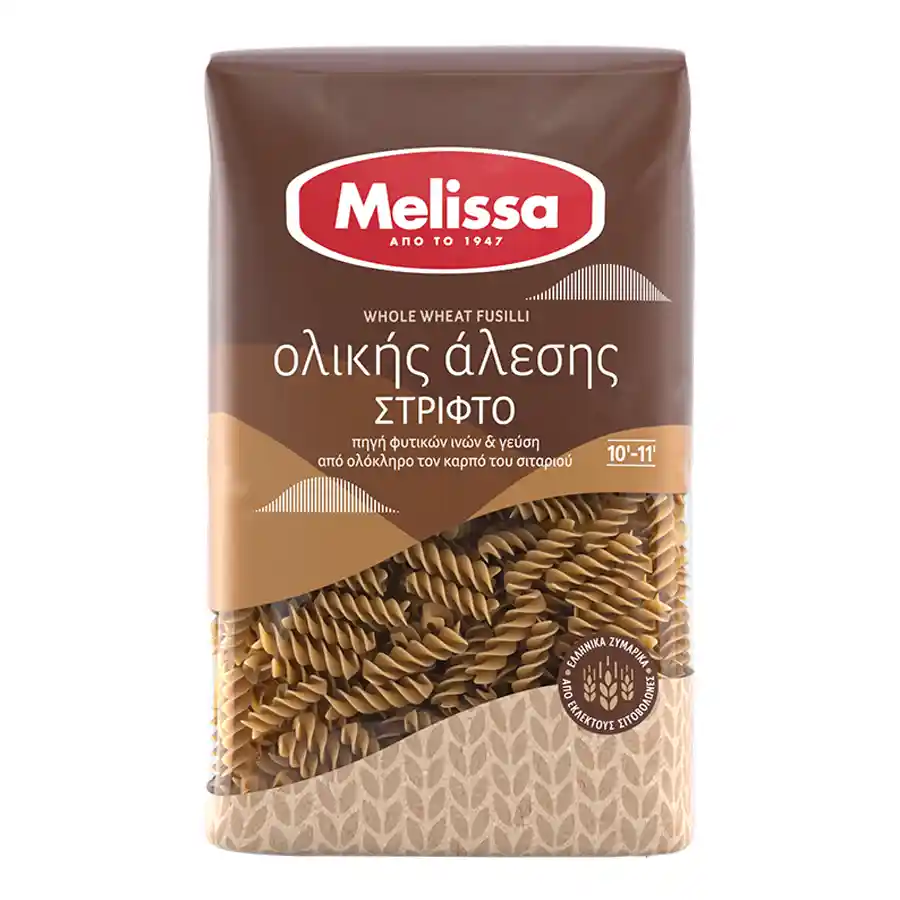 Melissa Στριφτό Ολικής Άλεσης 500γρ.