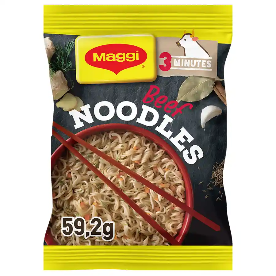 Maggi Noodles Βοδινό 59,2γρ.