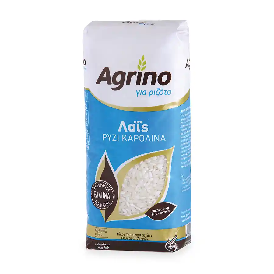 Agrino Λαΐς Ρύζι Καρολίνα 1kg.