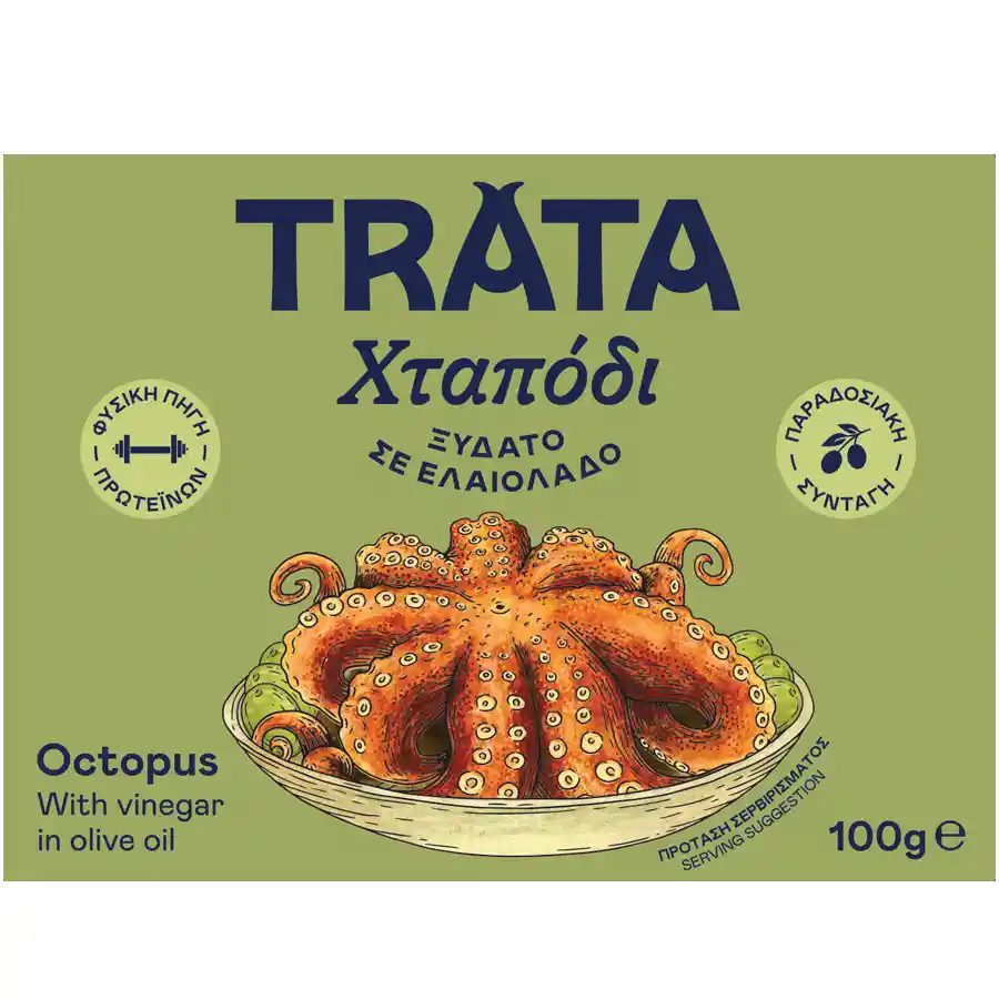 Trata Χταπόδι Ξυδάτο Σε Ελαιόλαδο 100γρ.