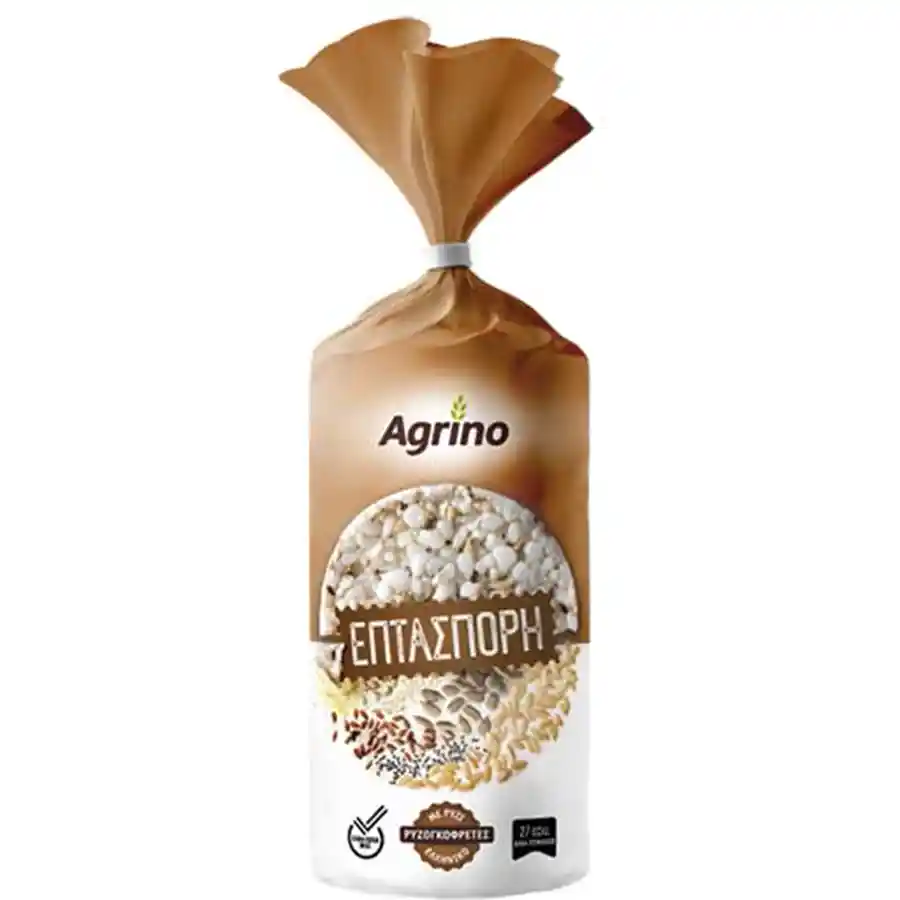 Agrino Ρυζoγκοφρέτες Επτάσπορες Χωρίς Γλουτένη 100γρ.