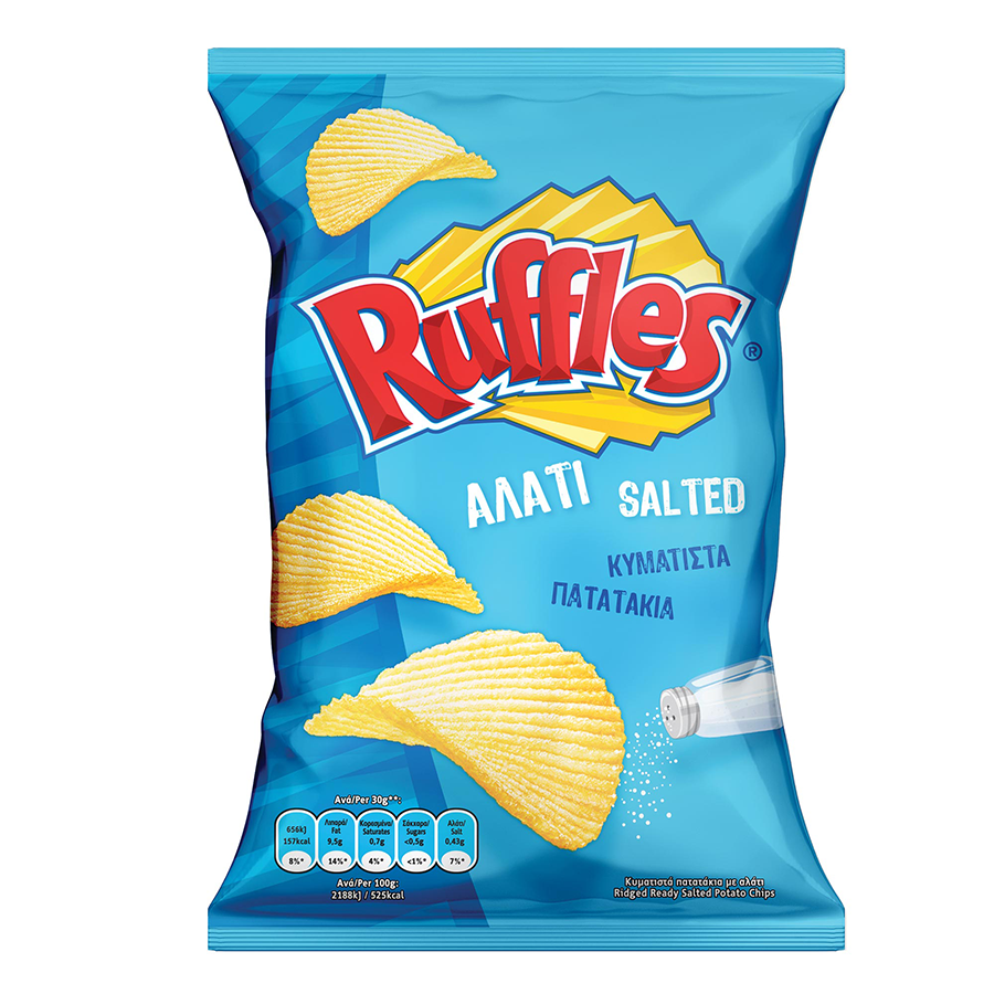 Ruffles Τσιπς Αλάτι 140γρ.