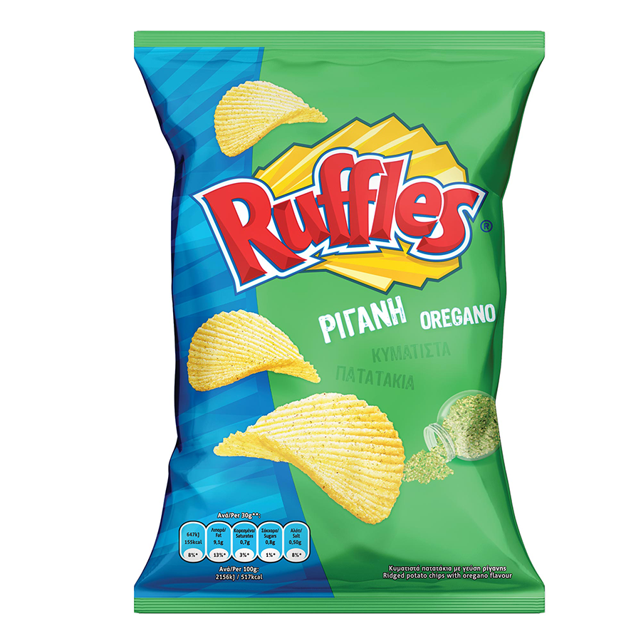 Ruffles Τσιπς Ρίγανη 140γρ.