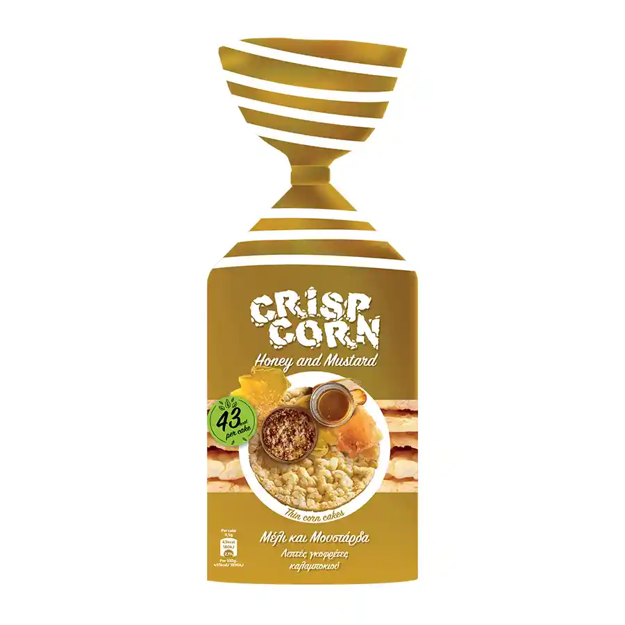 Elgen Crisp Corn Honey & Mustard 123,5γρ.