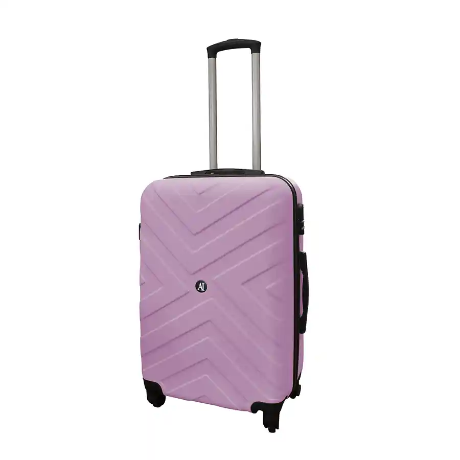 Artisti Italiani Toronto Βαλίτσα Ταξιδίου Abs Λιλά 66Υx42x25,5cm.