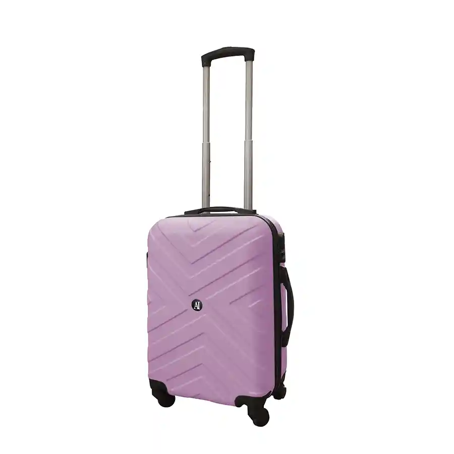Artisti Italiani Toronto Επεκτεινόμενη Βαλίτσα Ταξιδίου Abs Rose Λιλά 56Υx35x21cm.