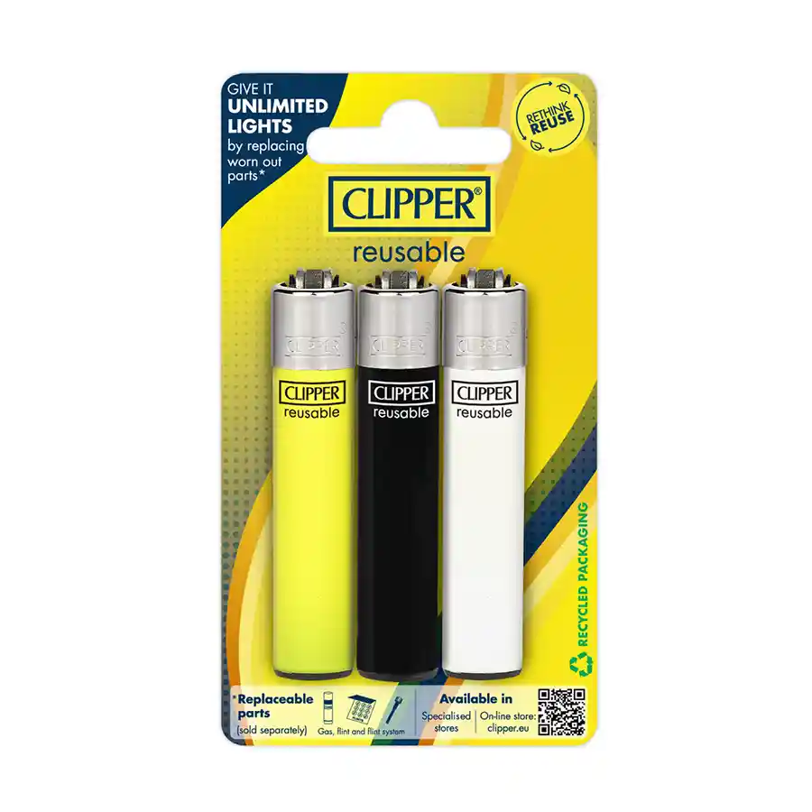 Clipper Αναπτήρας CP21RH BL 3τεμ. 