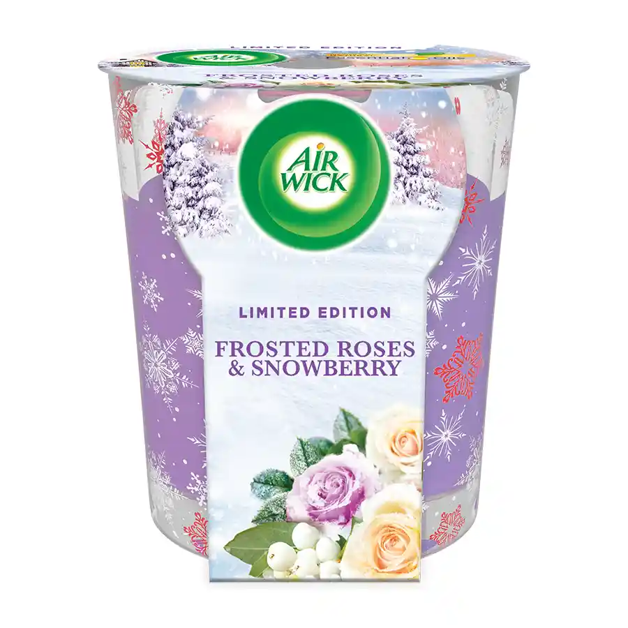 Airwick Αρωματικό Κερί Frosted Roses & Snowberry